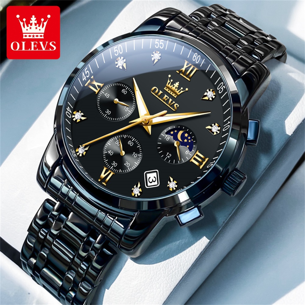 Luxury Watch Men - OLEVS montres pour hommes populaires en