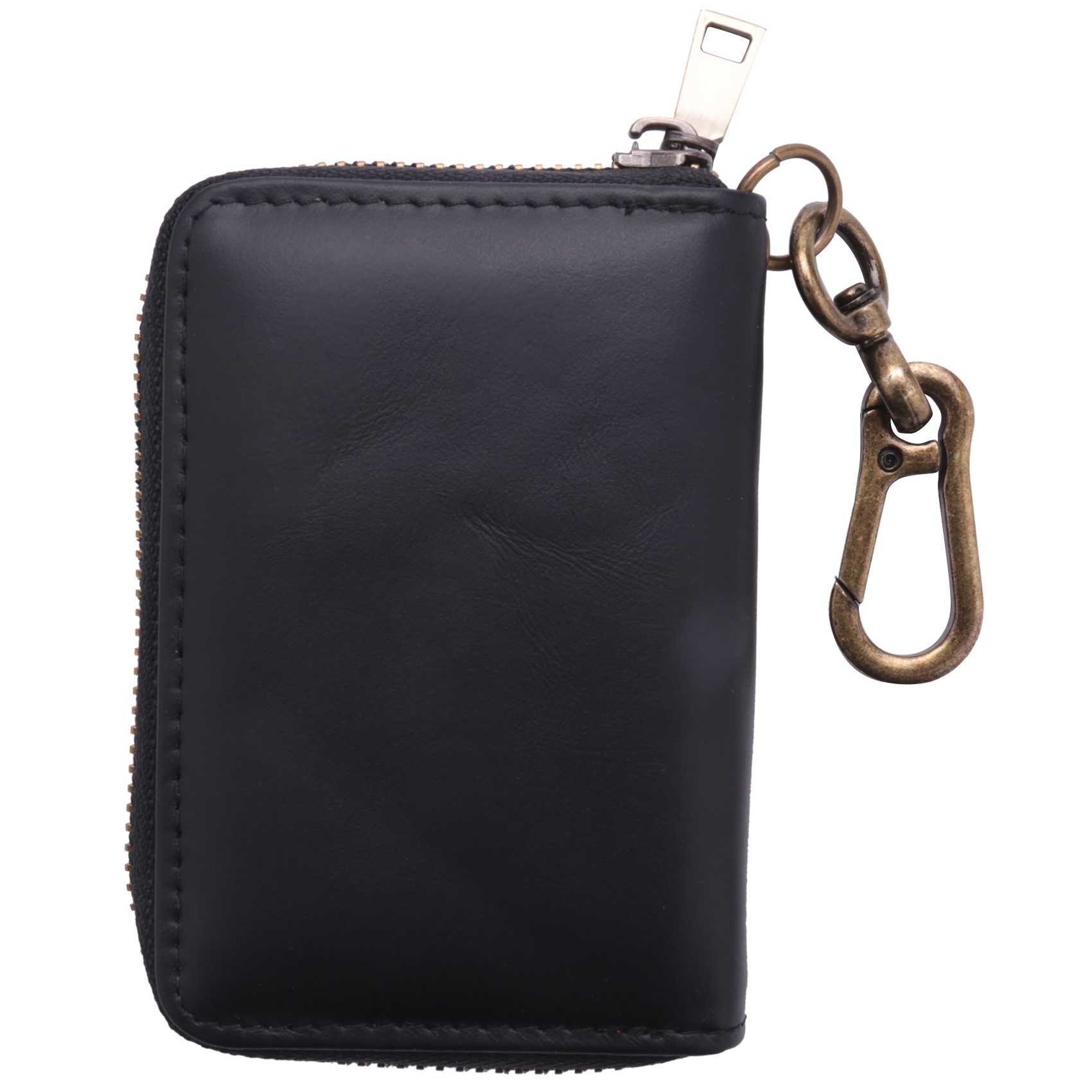 Leather Wallet Men - ABQR cuir hommes et femmes porte-clés