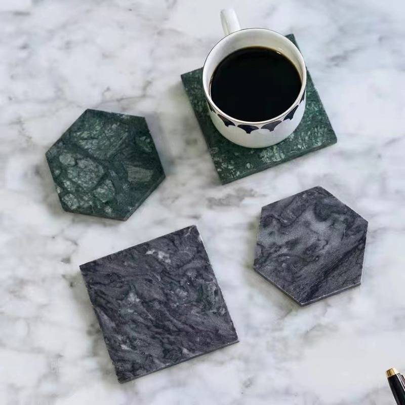 Sous-verres ronds en marbre an - Marble Coaster Set avis et prix