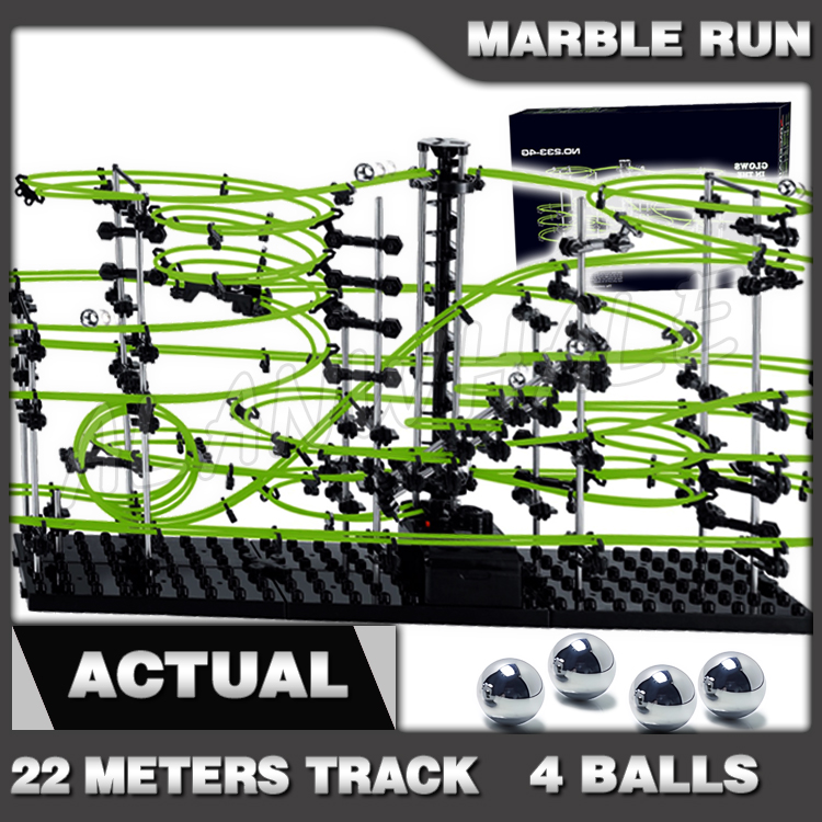 Rail de 2200cm niveau 4 marbre - Marble Coaster Set avis et prix
