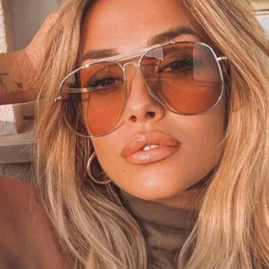 Lunettes de soleil rétro en mé - Designer Sunglasses avis et prix