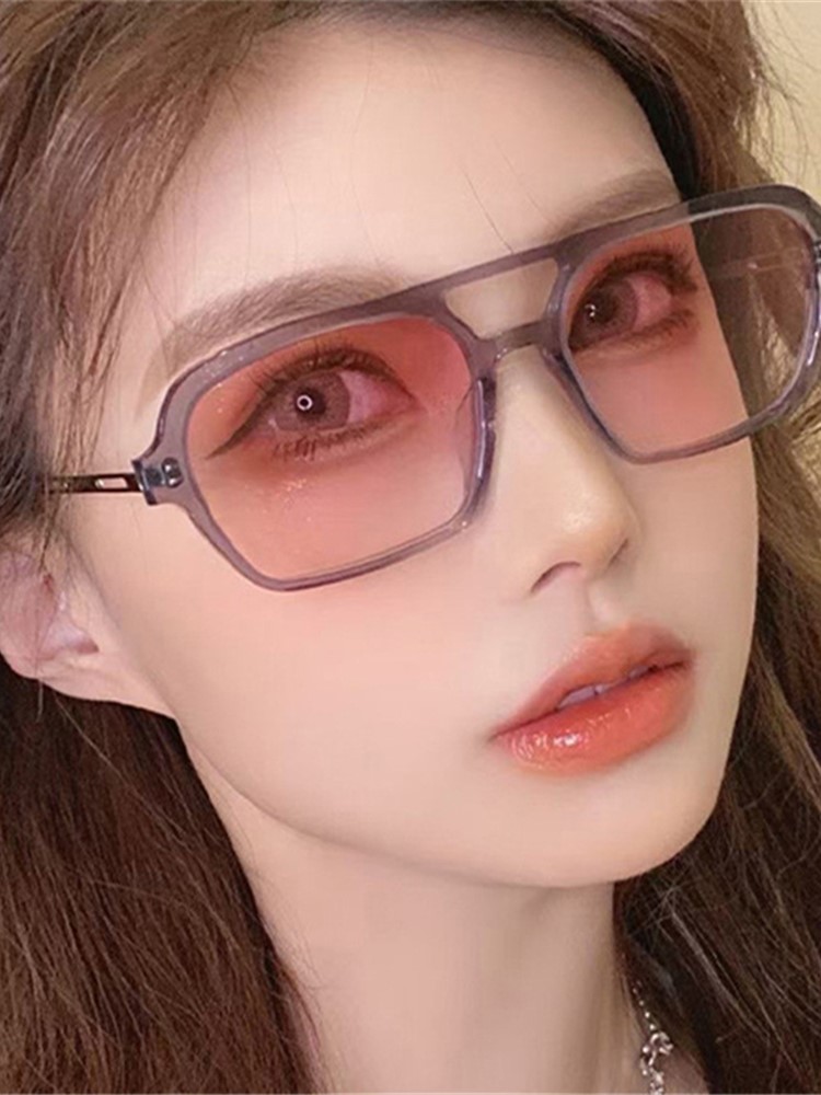 Lunettes de soleil rétro à dou - Sunglasses Uv400 avis et prix