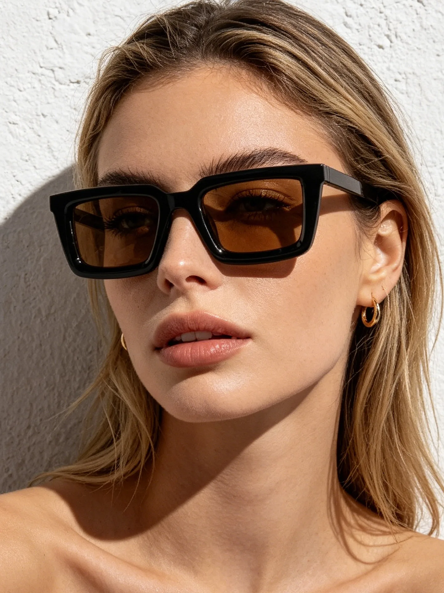 Lunettes de soleil rectangulai - Sunglasses Uv400 avis et prix