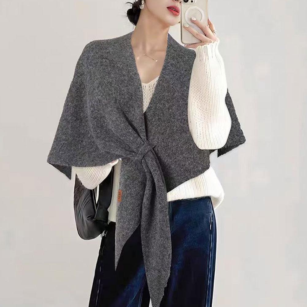 Châle triangulaire en laine mé - Cashmere Scarf avis et prix
