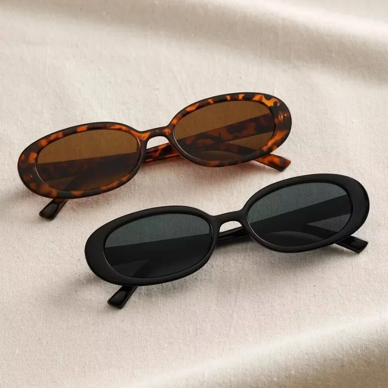 Lunettes de soleil ovales vint - Sunglasses Uv400 avis et prix