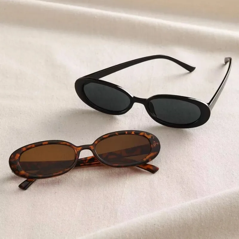 Lunettes de soleil ovales vint - Sunglasses Uv400 avis et prix